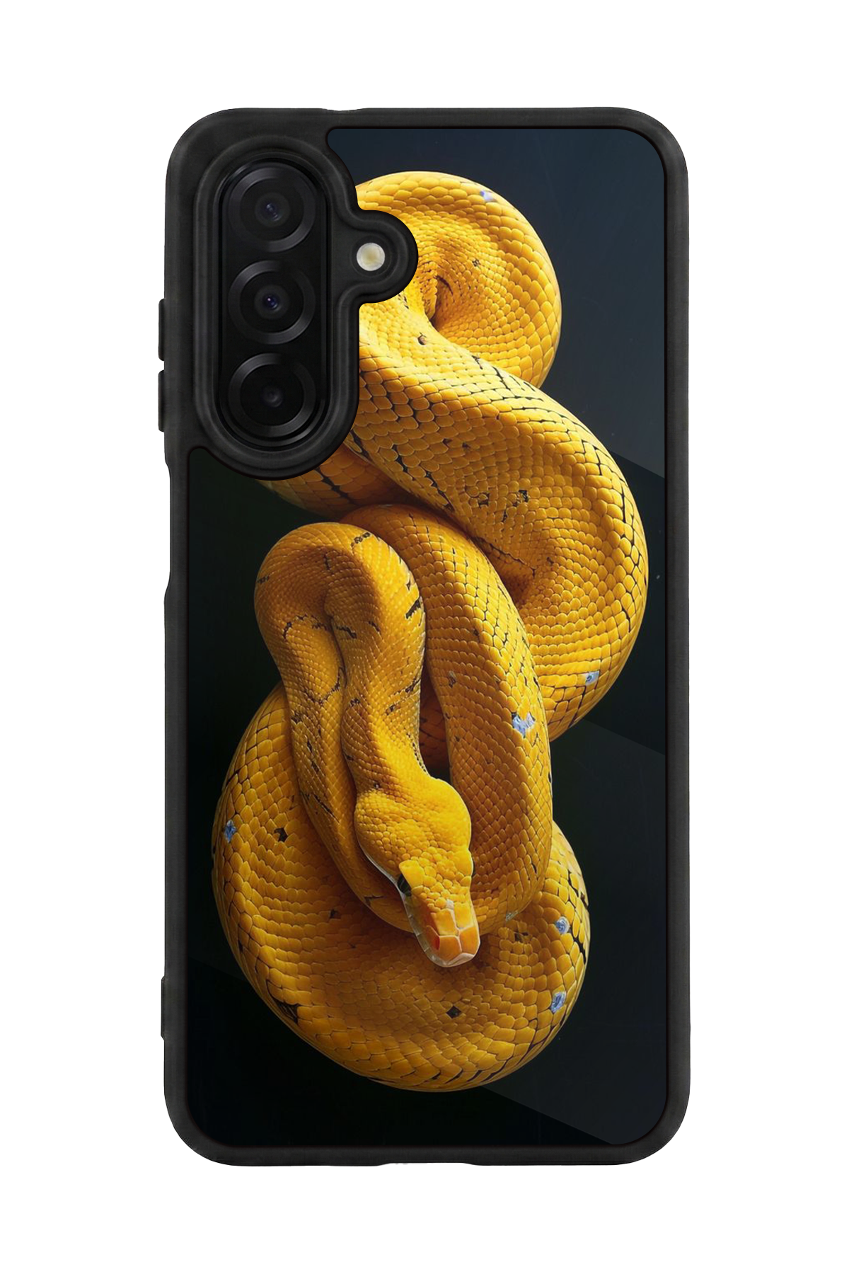 Samsung Galaxy A36 Uyumlu Yılan Tasarımlı Glossy Premium Kılıf