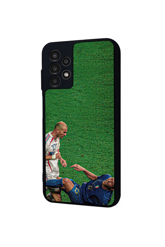 Samsung Galaxy A23 Uyumlu Zidane Tasarımlı Glossy Premium Kılıf