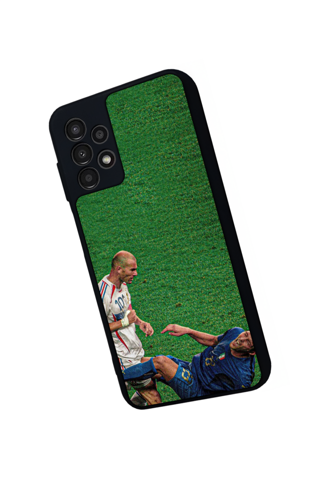 Samsung Galaxy A23 Uyumlu Zidane Tasarımlı Glossy Premium Kılıf