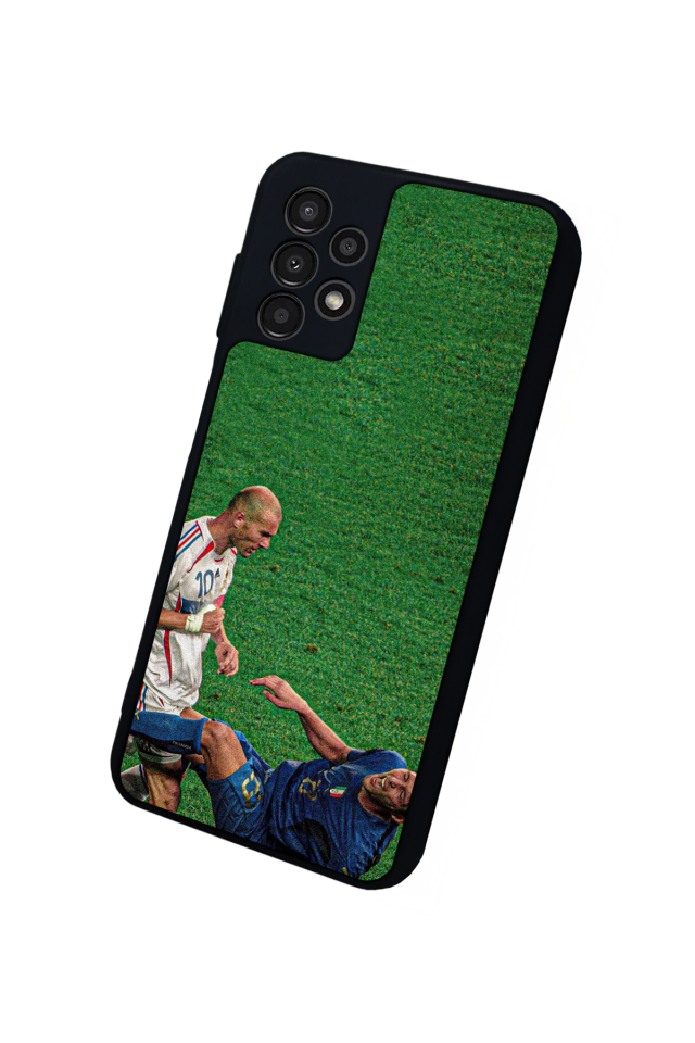 Samsung Galaxy A23 Uyumlu Zidane Tasarımlı Glossy Premium Kılıf