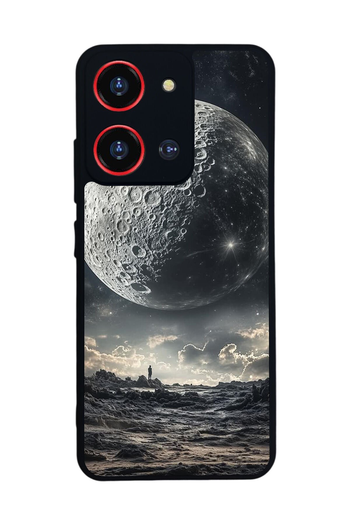Reeder S19 Max Pro S 108MP Uyumlu Ay Tasarımlı Glossy Premium Kılıf