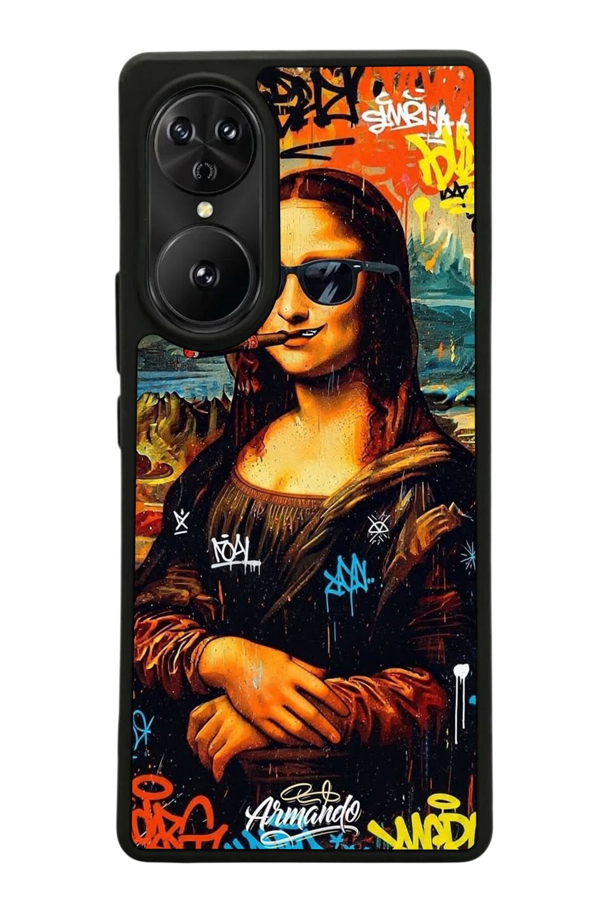 Reeder S19 Max Pro S EDGE Uyumlu Monalisa Tasarımlı Glossy Premium Kılıf