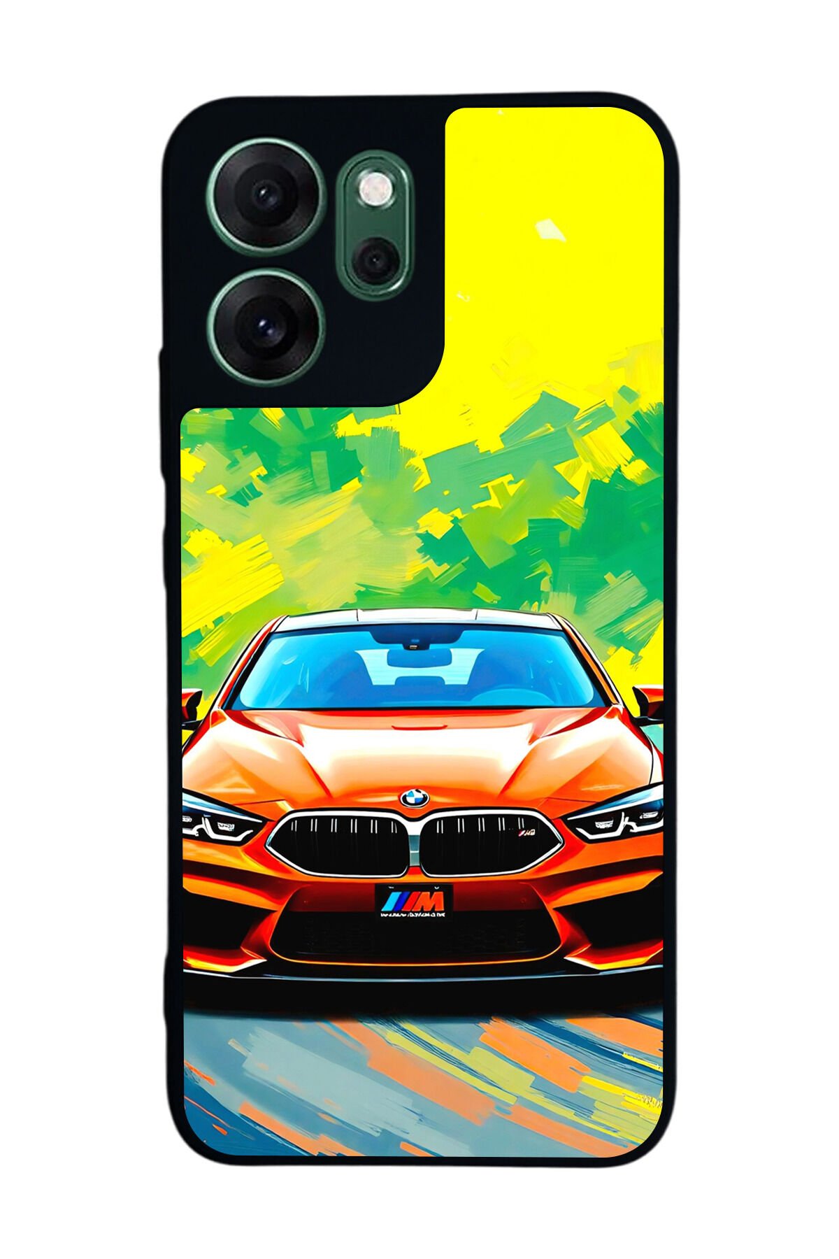 Oppo Reno 14F Uyumlu BMW Tasarımlı Glossy Premium Kılıf