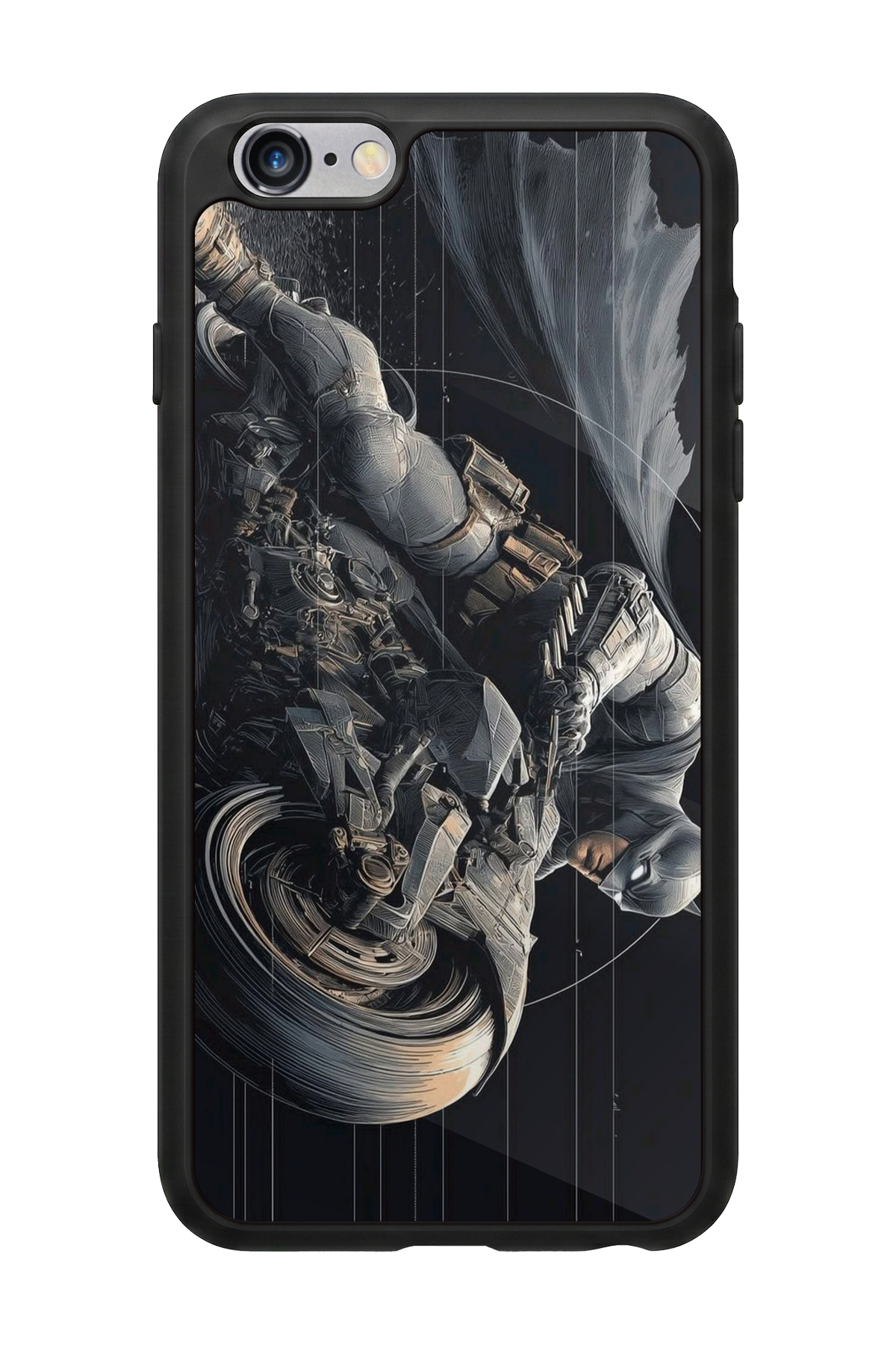 iPhone 6s Plus Uyumlu Batman Tasarımlı Glossy Premium Kılıf
