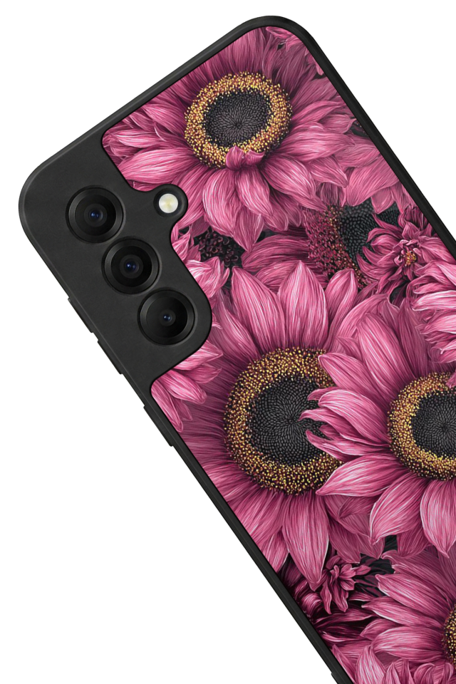 Samsung Galaxy A17 Uyumlu Cicek Tasarımlı Glossy Premium Kılıf