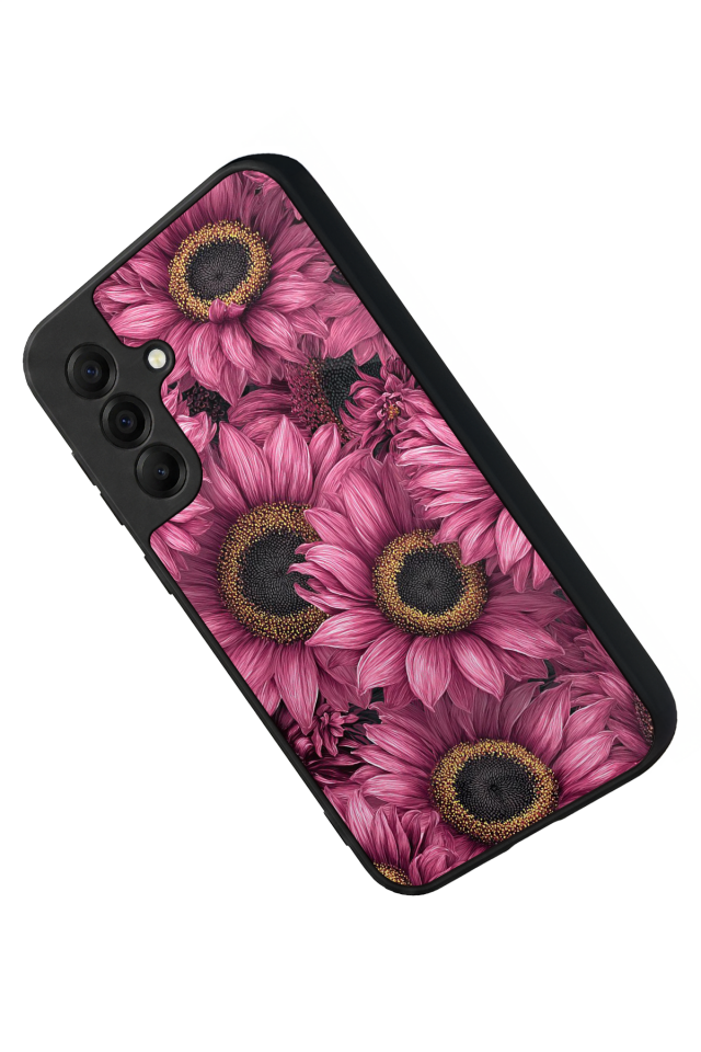 Samsung Galaxy A17 Uyumlu Cicek Tasarımlı Glossy Premium Kılıf