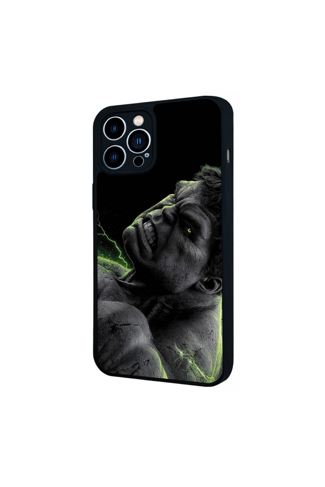 iPhone 13 Pro Max Uyumlu Hulk Tasarımlı Glossy Premium Kılıf