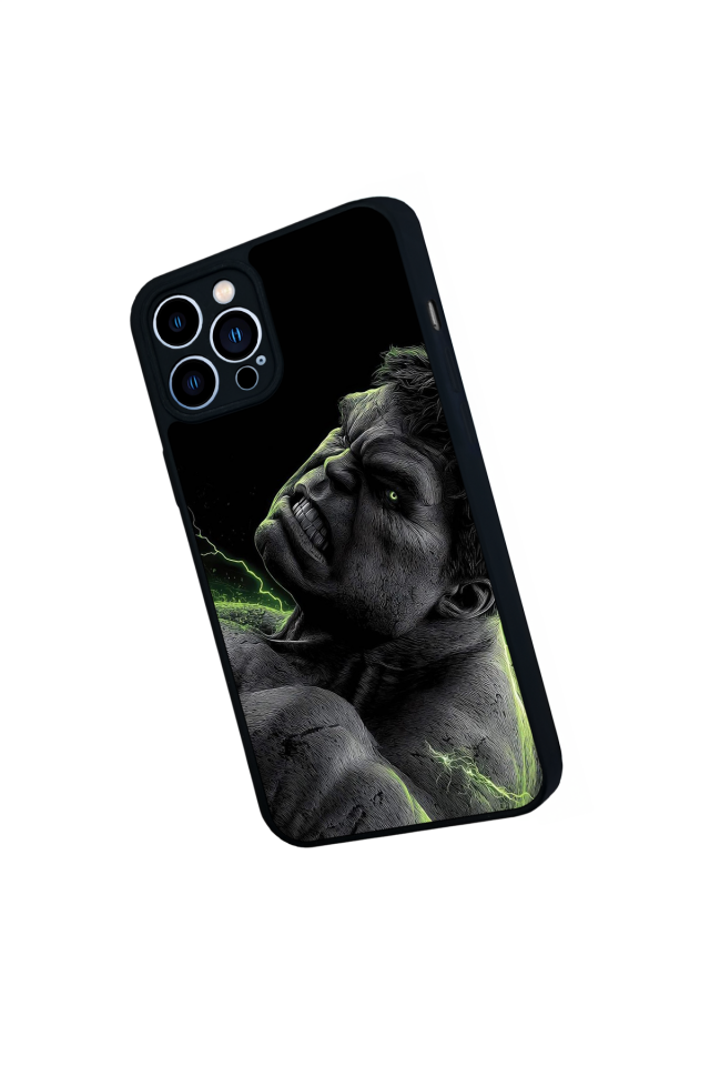 iPhone 13 Pro Max Uyumlu Hulk Tasarımlı Glossy Premium Kılıf