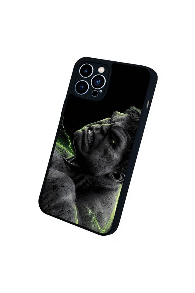 iPhone 13 Pro Max Uyumlu Hulk Tasarımlı Glossy Premium Kılıf