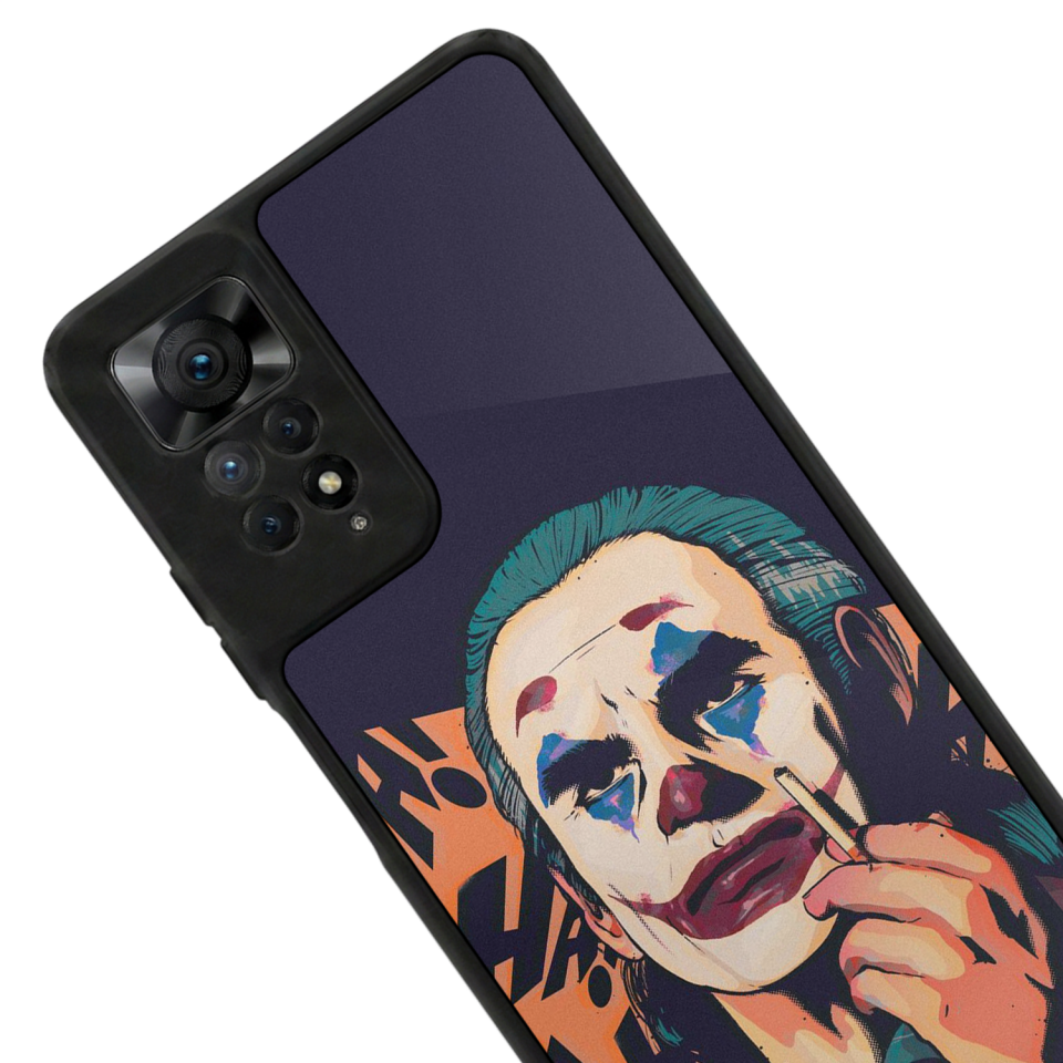 Xiaomi Redmi Note 11 Pro Uyumlu Joker Tasarımlı Glossy Premium Kılıf