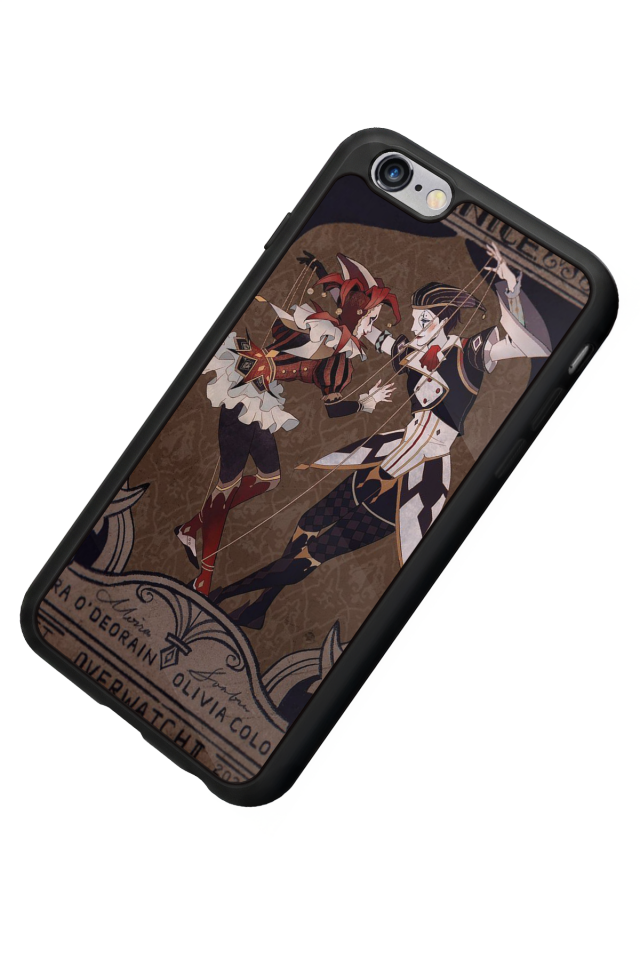 iPhone 6 Plus Uyumlu  Kalp Love Tasarımlı Glossy Premium Kılıf