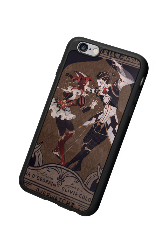 iPhone 6 Plus Uyumlu  Kalp Love Tasarımlı Glossy Premium Kılıf