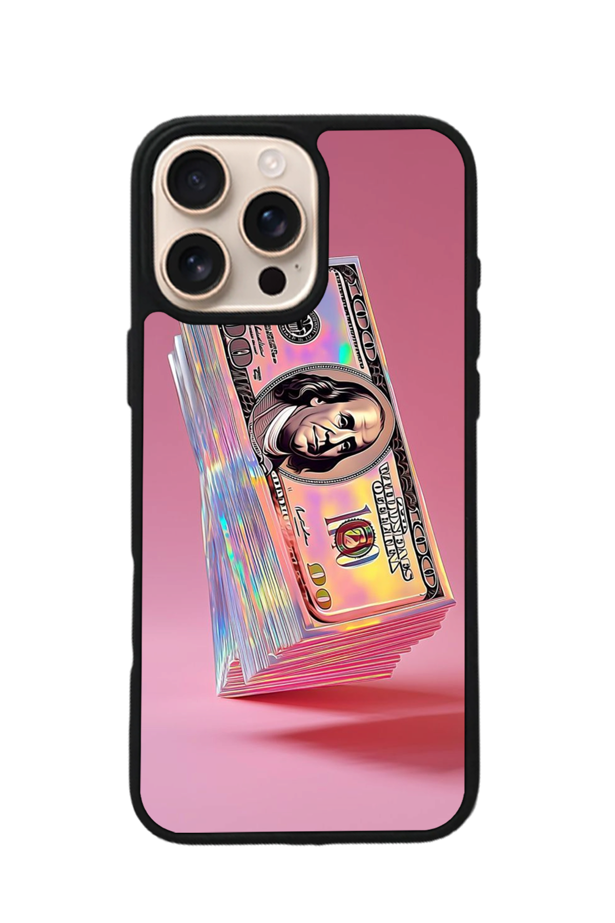 iPhone 16 Pro Max Uyumlu Money Para Tasarımlı Glossy Premium Kılıf