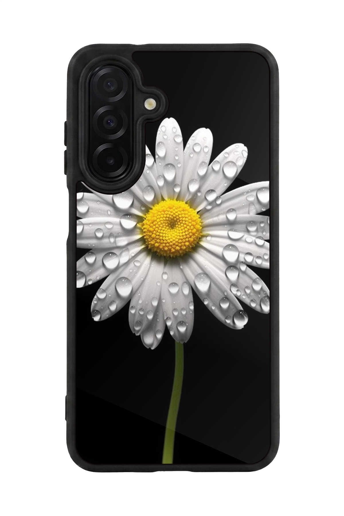 Samsung Galaxy A26 Uyumlu Papatya Tasarımlı Glossy Premium Kılıf