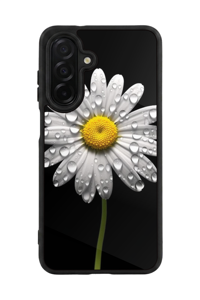 Samsung Galaxy A26 Uyumlu Papatya Tasarımlı Glossy Premium Kılıf