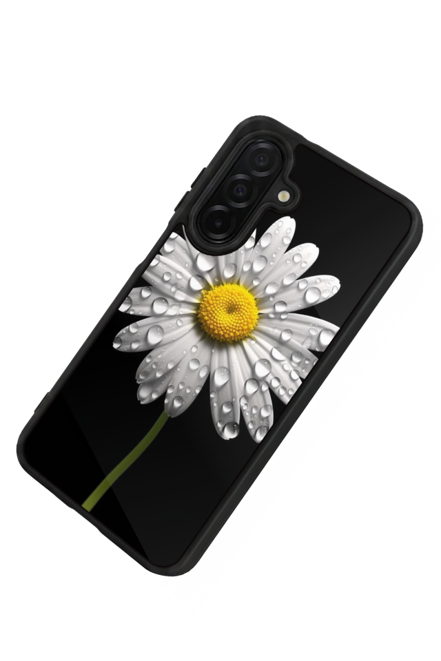 Samsung Galaxy A26 Uyumlu Papatya Tasarımlı Glossy Premium Kılıf