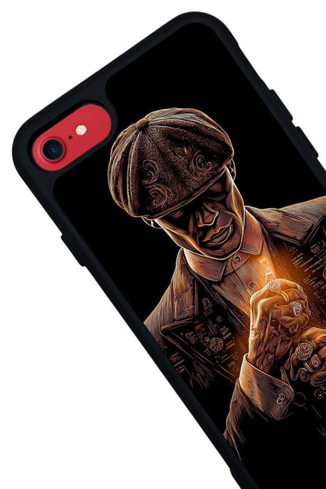 iPhone 8 Uyumlu Peaky Blinders Tasarımlı Glossy Premium Kılıf