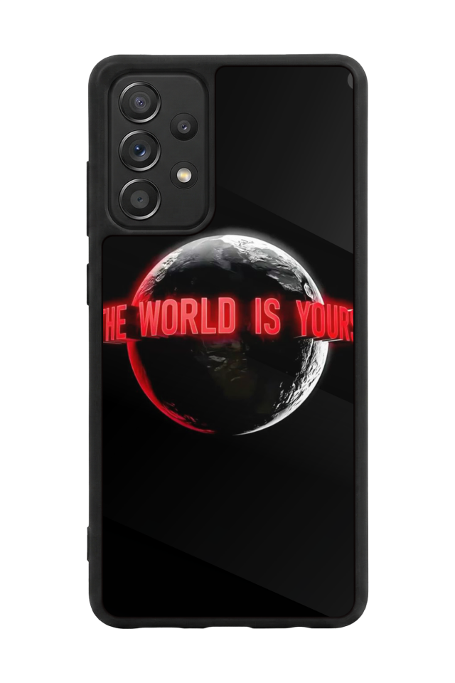 Samsung Galaxy A72 Uyumlu Scarface Tasarımlı Glossy Premium Kılıf