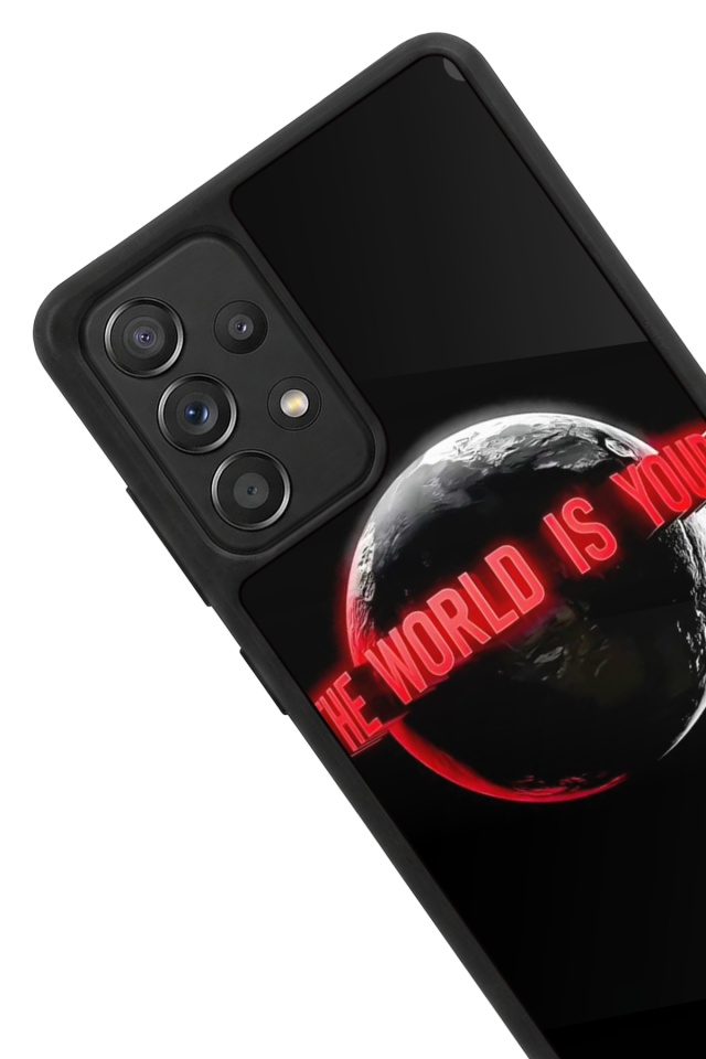 Samsung Galaxy A72 Uyumlu Scarface Tasarımlı Glossy Premium Kılıf