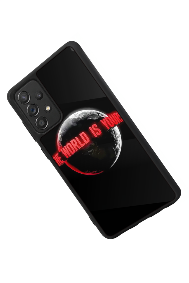 Samsung Galaxy A72 Uyumlu Scarface Tasarımlı Glossy Premium Kılıf