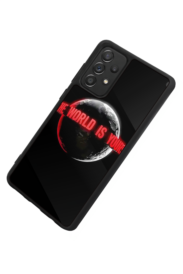 Samsung Galaxy A72 Uyumlu Scarface Tasarımlı Glossy Premium Kılıf