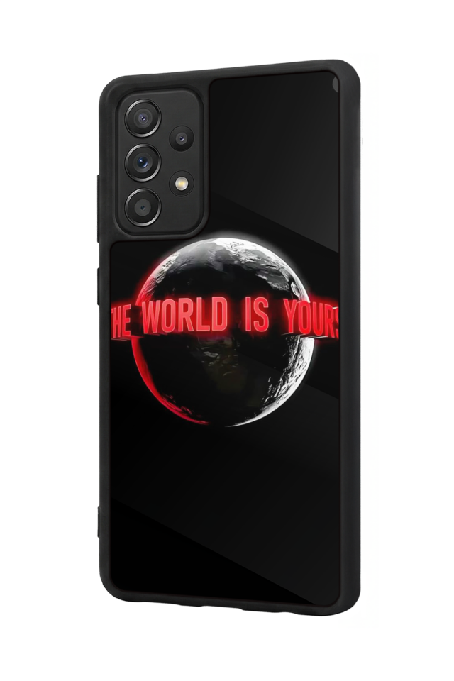 Samsung Galaxy A72 Uyumlu Scarface Tasarımlı Glossy Premium Kılıf