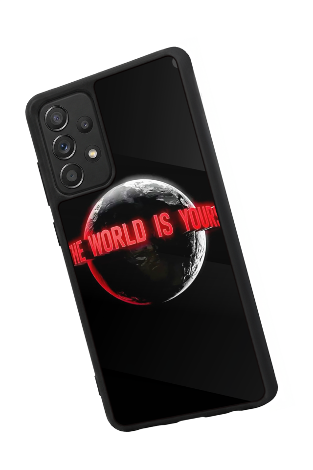 Samsung Galaxy A72 Uyumlu Scarface Tasarımlı Glossy Premium Kılıf