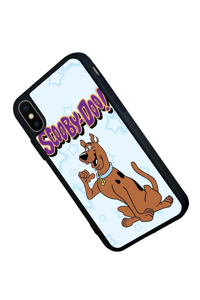 iPhone XS Max Uyumlu Scooby Doo Tasarımlı Glossy Premium Kılıf