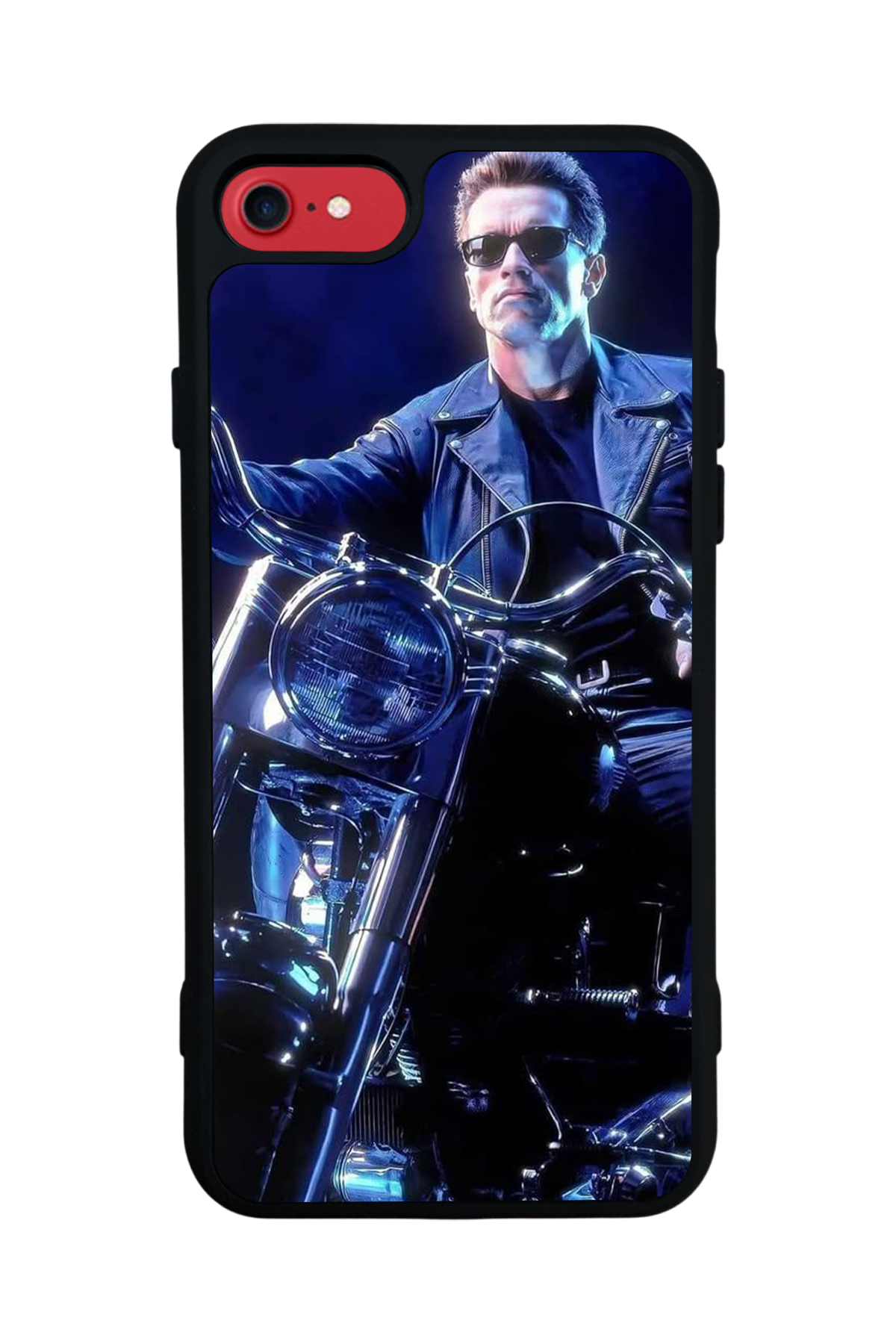 iPhone SE Uyumlu Terminator Tasarımlı Glossy Premium Kılıf