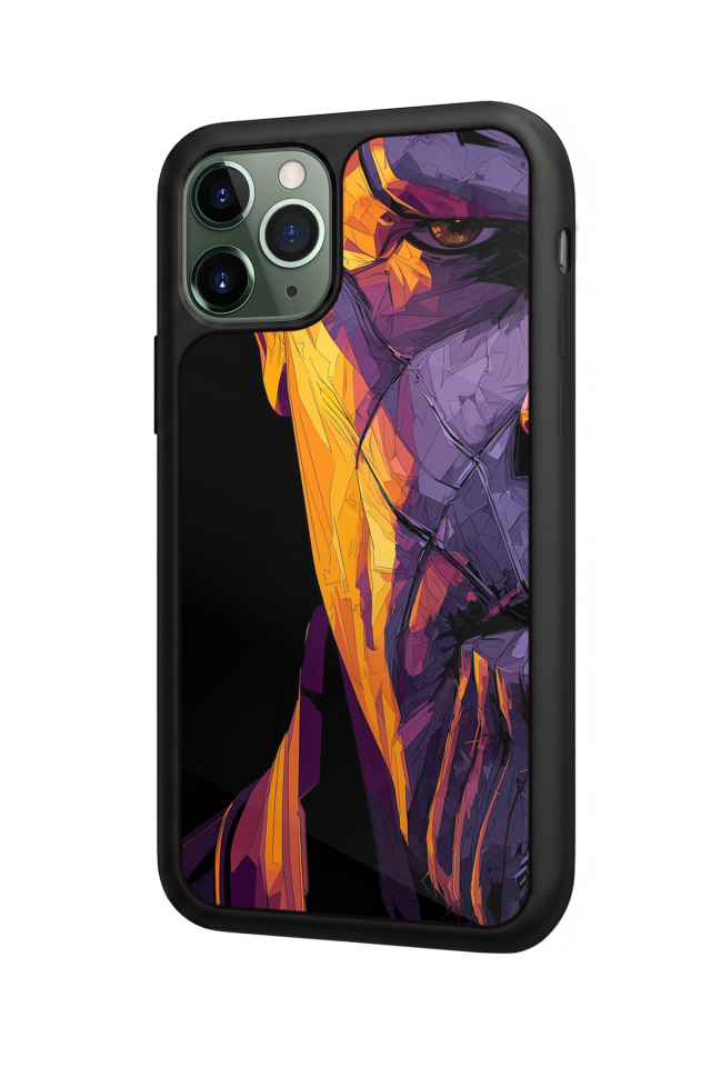 iPhone 11 Pro Max Uyumlu Thanos Tasarımlı Glossy Premium Kılıf