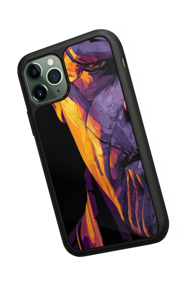 iPhone 11 Pro Max Uyumlu Thanos Tasarımlı Glossy Premium Kılıf