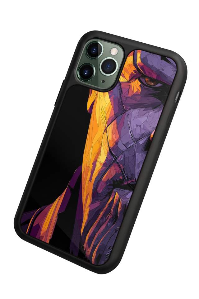 iPhone 11 Pro Max Uyumlu Thanos Tasarımlı Glossy Premium Kılıf