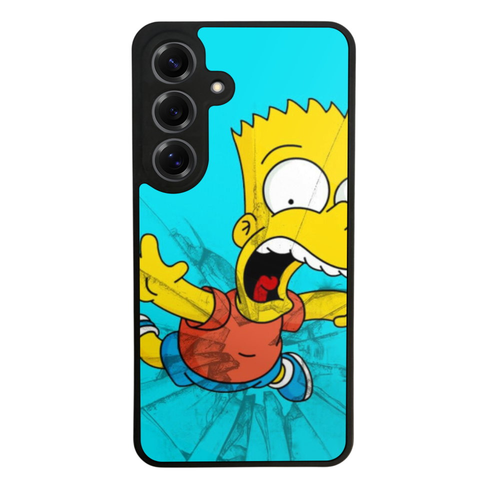 Samsung Galaxy S25 Uyumlu The Simpsons Tasarımlı Glossy Premium Kılıf