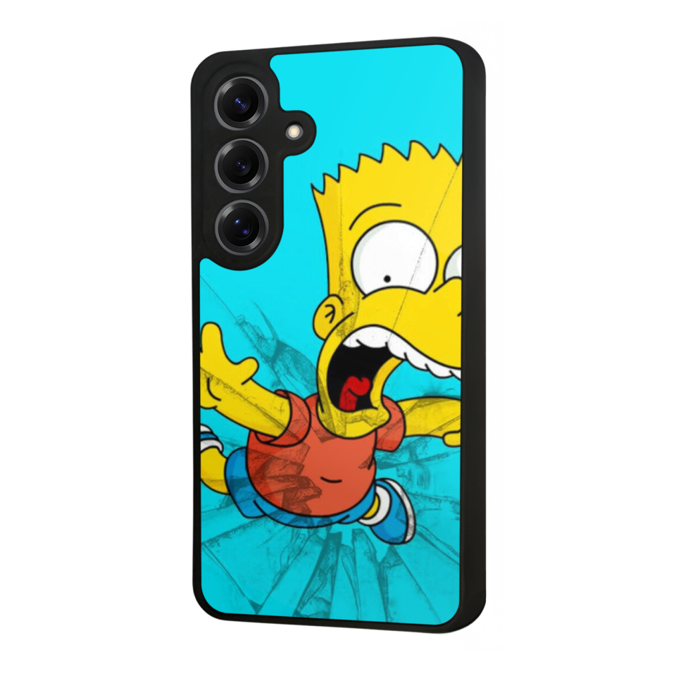 Samsung Galaxy S25 Uyumlu The Simpsons Tasarımlı Glossy Premium Kılıf