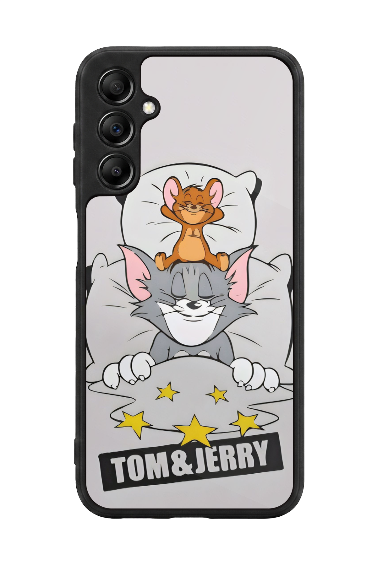 Samsung Galaxy A14 Uyumlu Tom And Jerry Tasarımlı Glossy Premium Kılıf