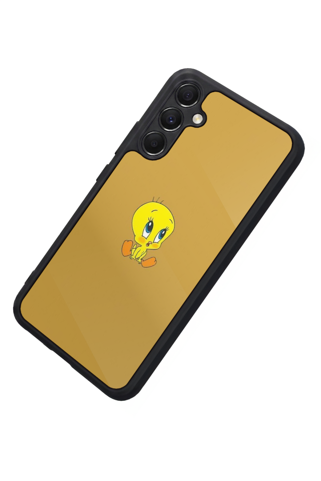 Samsung Galaxy A34 Uyumlu Tweety Tasarımlı Glossy Premium Kılıf