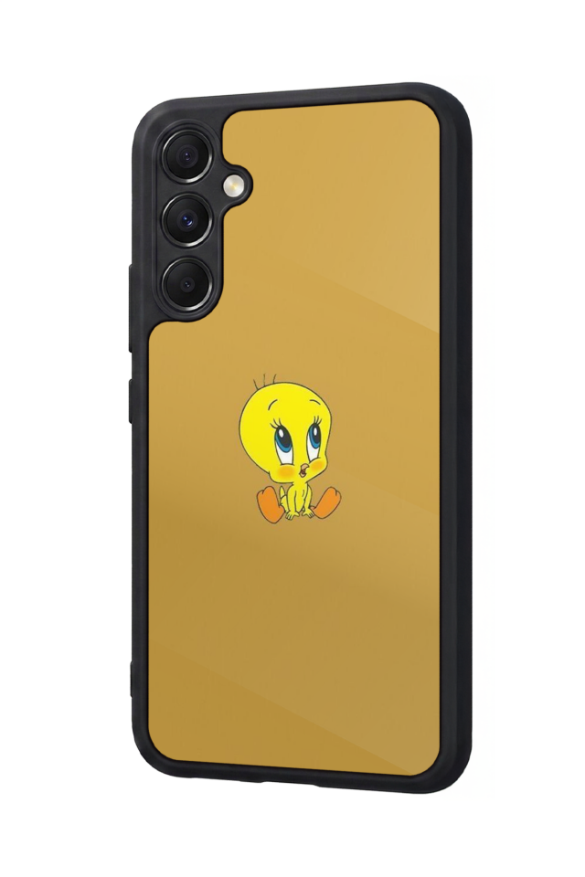 Samsung Galaxy A34 Uyumlu Tweety Tasarımlı Glossy Premium Kılıf