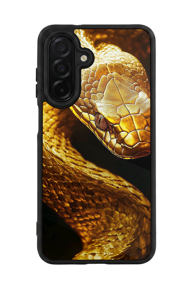 Samsung Galaxy A36 Uyumlu Yılan Tasarımlı Glossy Premium Kılıf