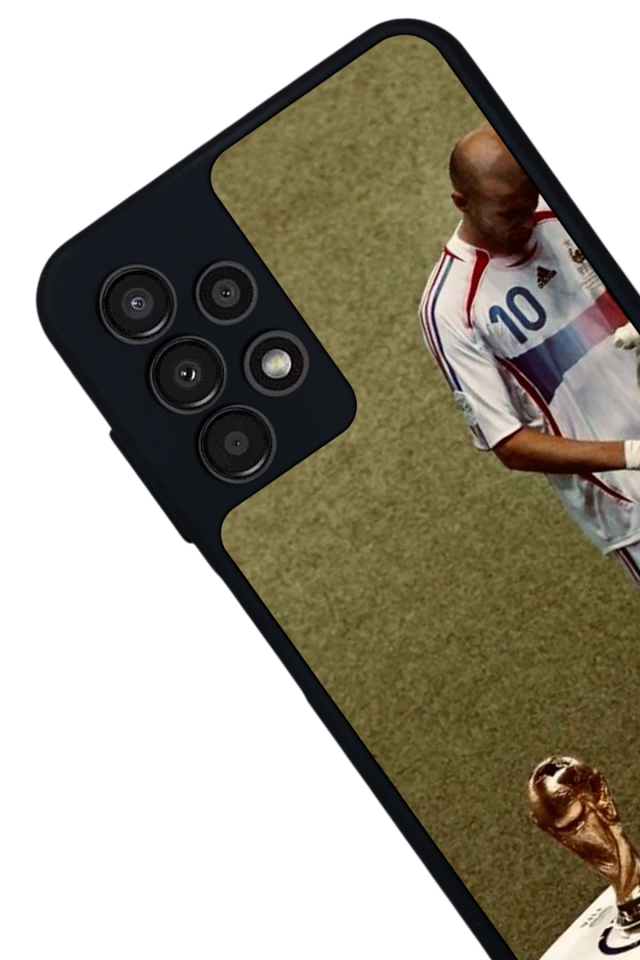 Samsung Galaxy A23 Uyumlu Zidane Tasarımlı Glossy Premium Kılıf