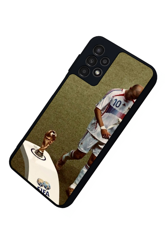 Samsung Galaxy A23 Uyumlu Zidane Tasarımlı Glossy Premium Kılıf