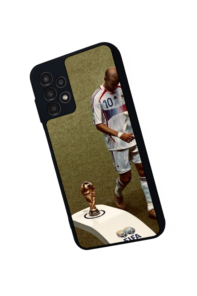 Samsung Galaxy A23 Uyumlu Zidane Tasarımlı Glossy Premium Kılıf
