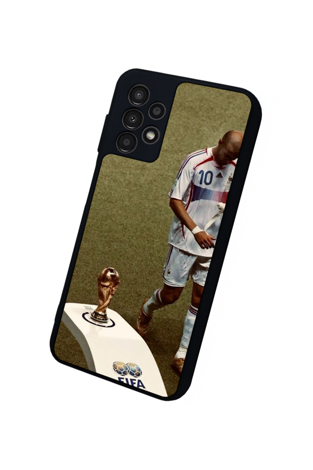 Samsung Galaxy A23 Uyumlu Zidane Tasarımlı Glossy Premium Kılıf