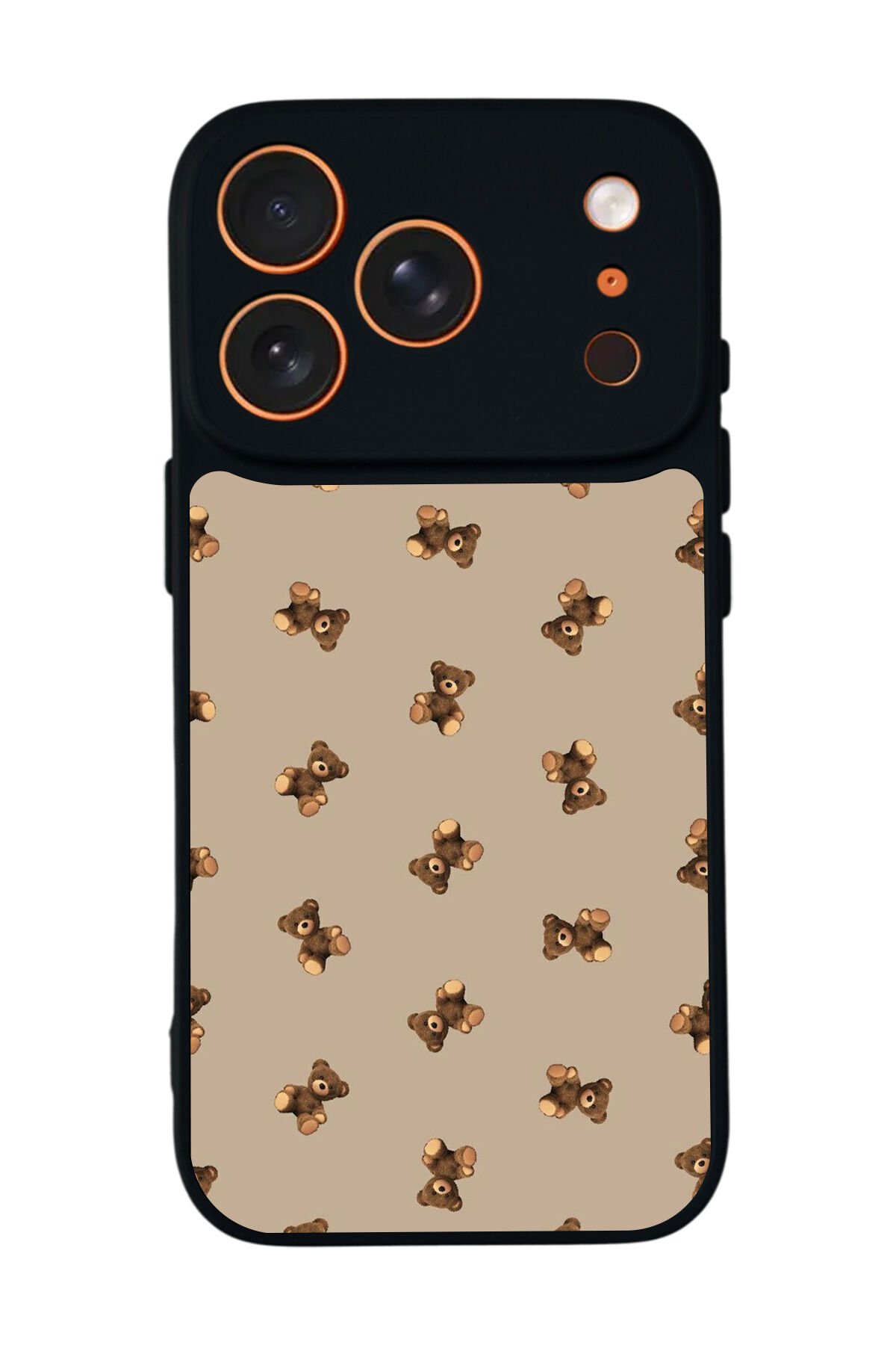 iPhone 17 Pro Max Uyumlu Ayı Tasarımlı Glossy Premium Kılıf