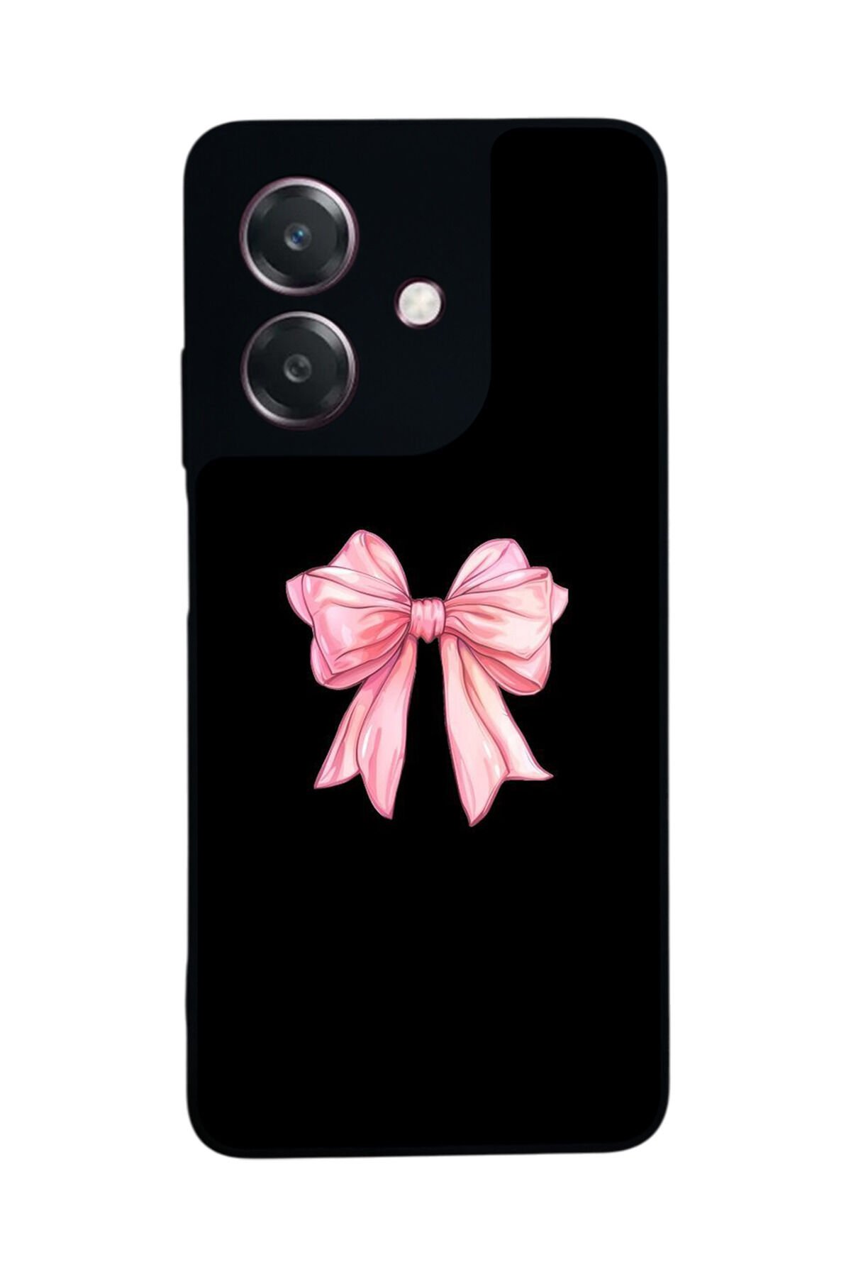 Oppo A3 5G Uyumlu Kurdele Tasarımlı Glossy Premium Kılıf