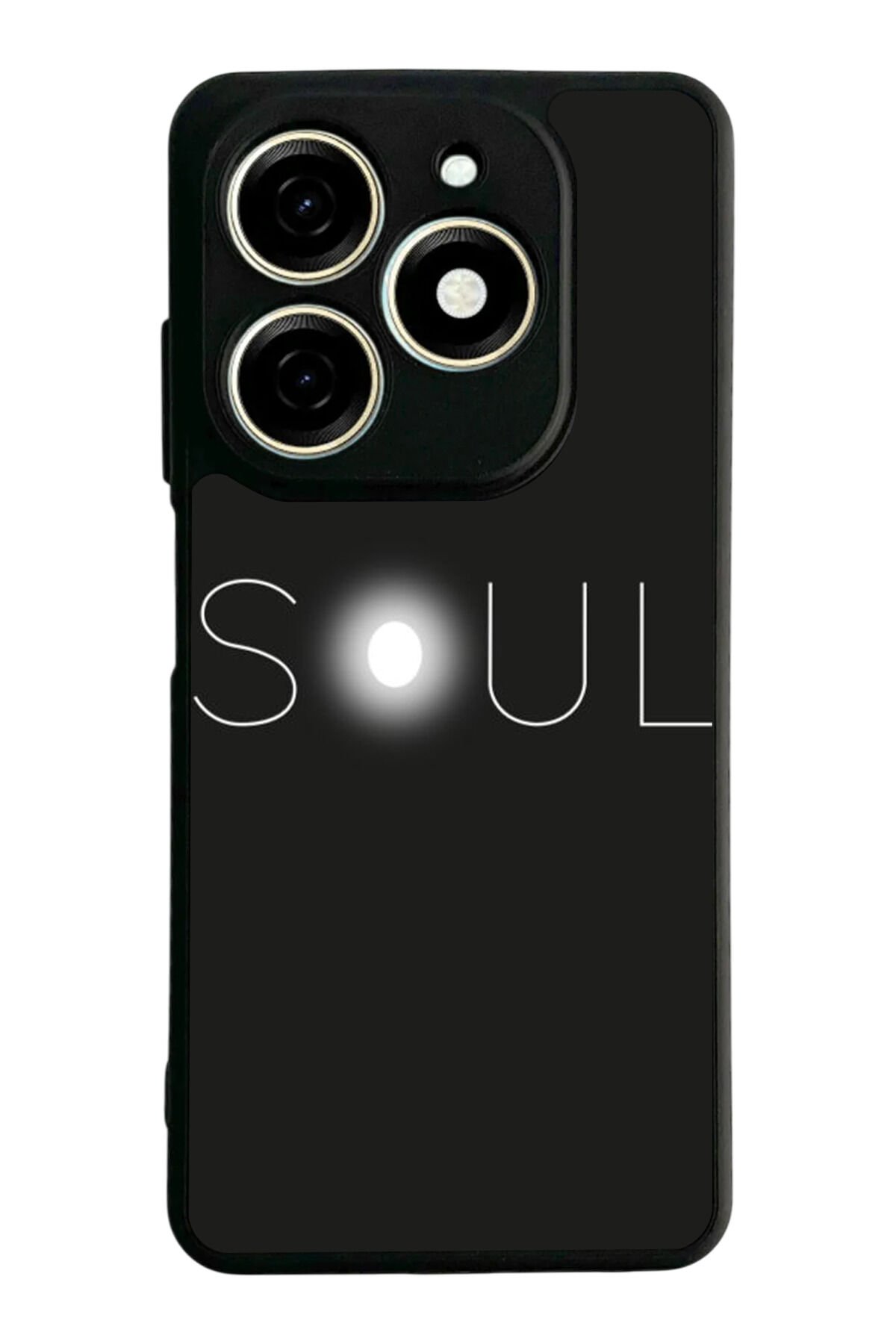 Infınıx Smart 8 Pro Uyumlu SOUL Tasarımlı Glossy Premium Kılıf