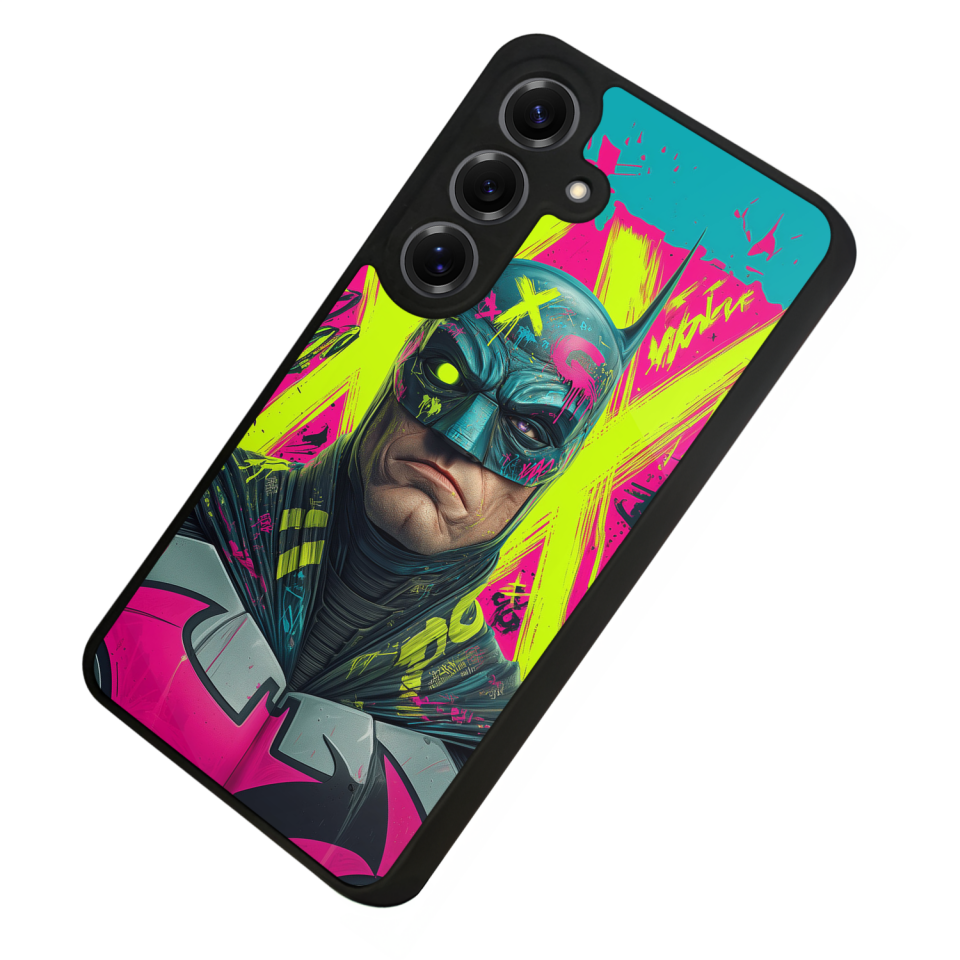 Samsung Galaxy S25 Uyumlu Batman Tasarımlı Glossy Premium Kılıf