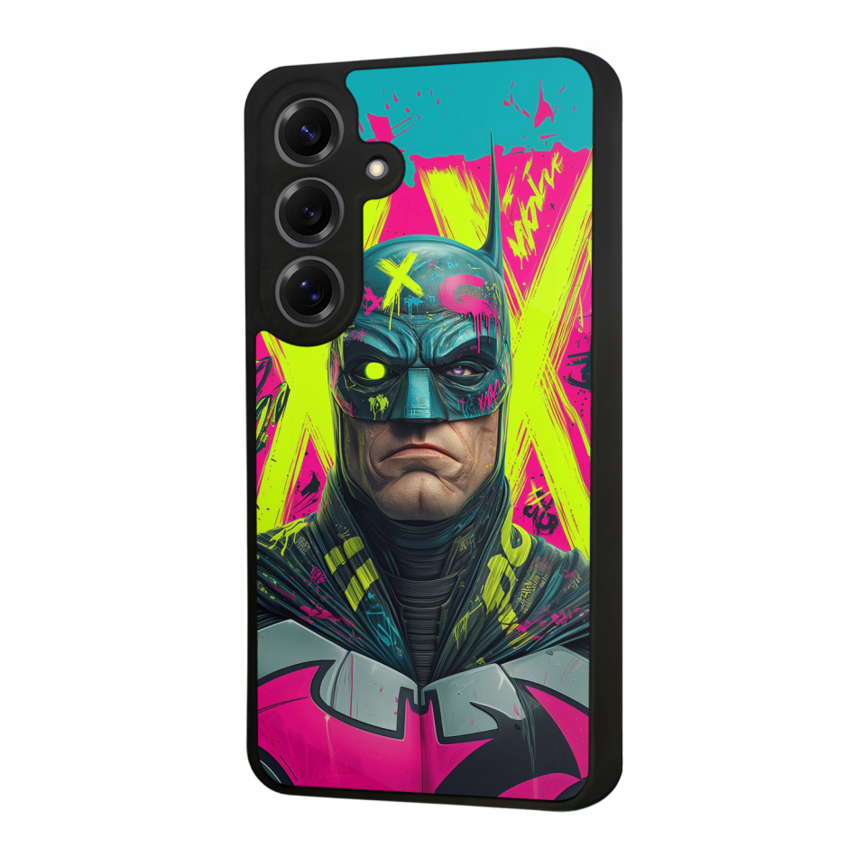Samsung Galaxy S25 Uyumlu Batman Tasarımlı Glossy Premium Kılıf