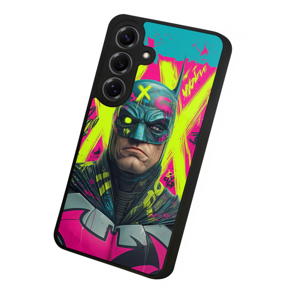 Samsung Galaxy S25 Uyumlu Batman Tasarımlı Glossy Premium Kılıf