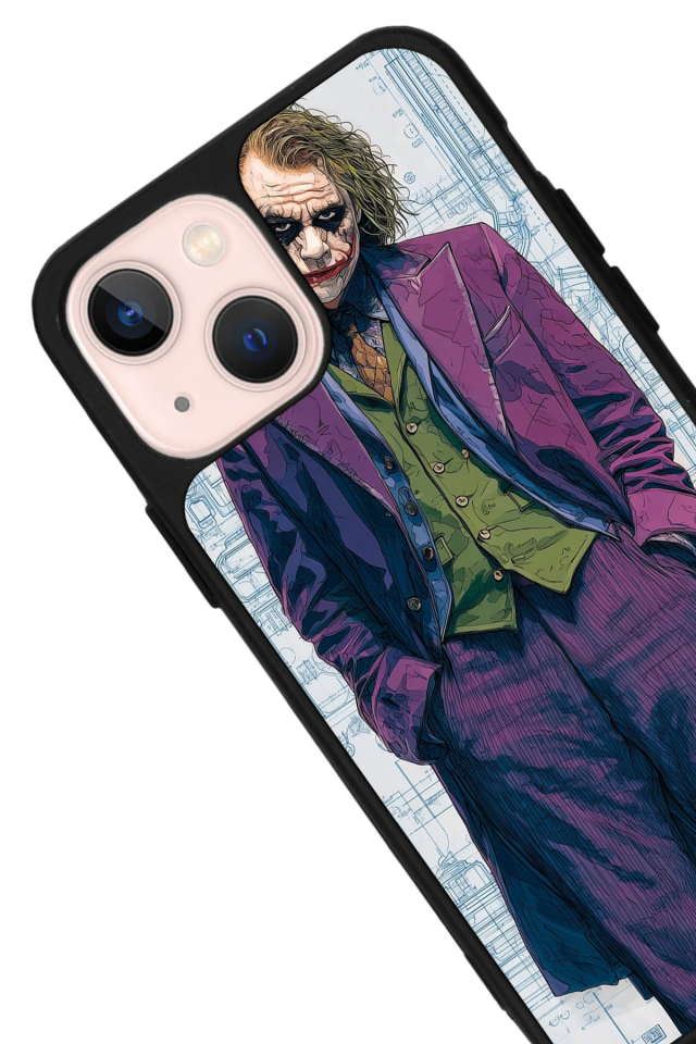 iPhone 15 Plus Uyumlu Joker Tasarımlı Glossy Premium Kılıf