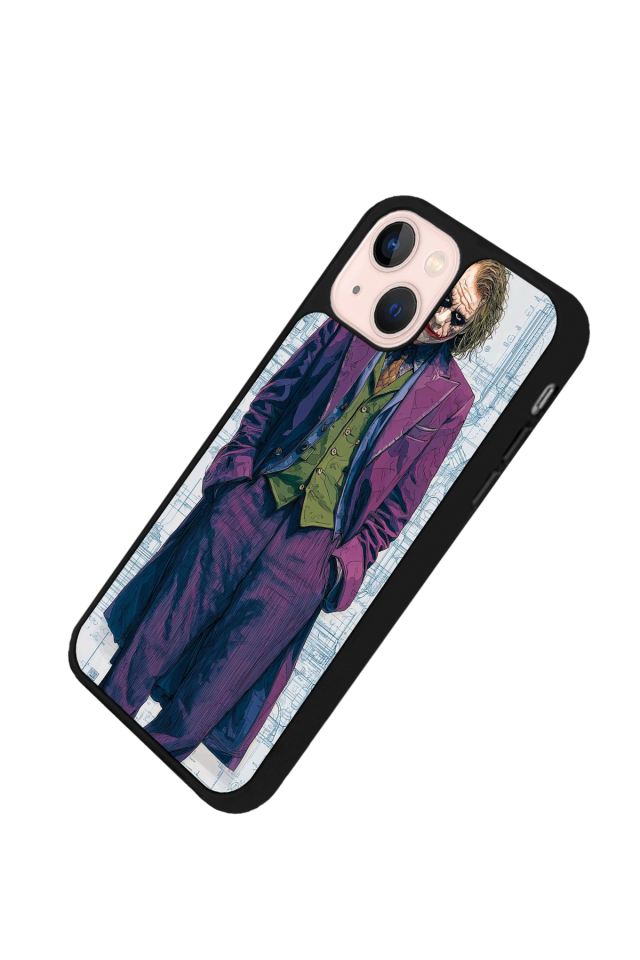 iPhone 15 Plus Uyumlu Joker Tasarımlı Glossy Premium Kılıf